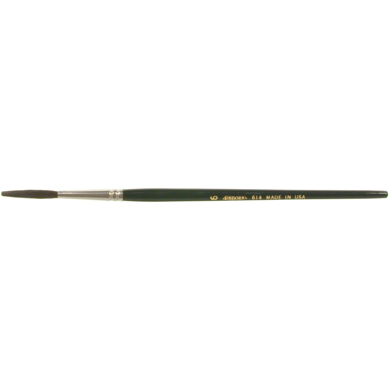 Round Lettering Marking Paint Brush