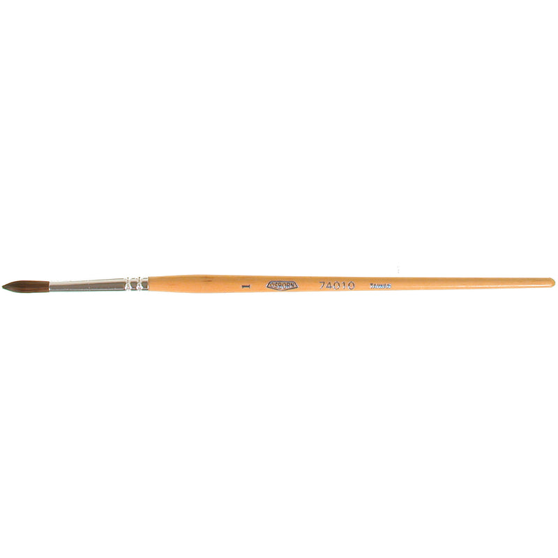 Round Lettering Lacquering Paint Brush