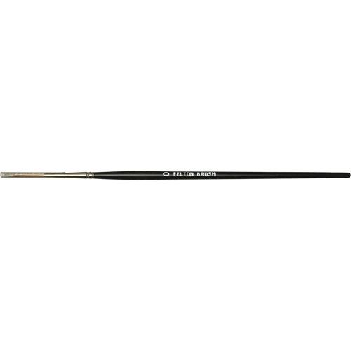 Red Sable Flat Bristle Artist Brushes - Size 4