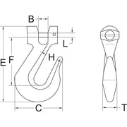 Clevis Grab Hook - Grade 70