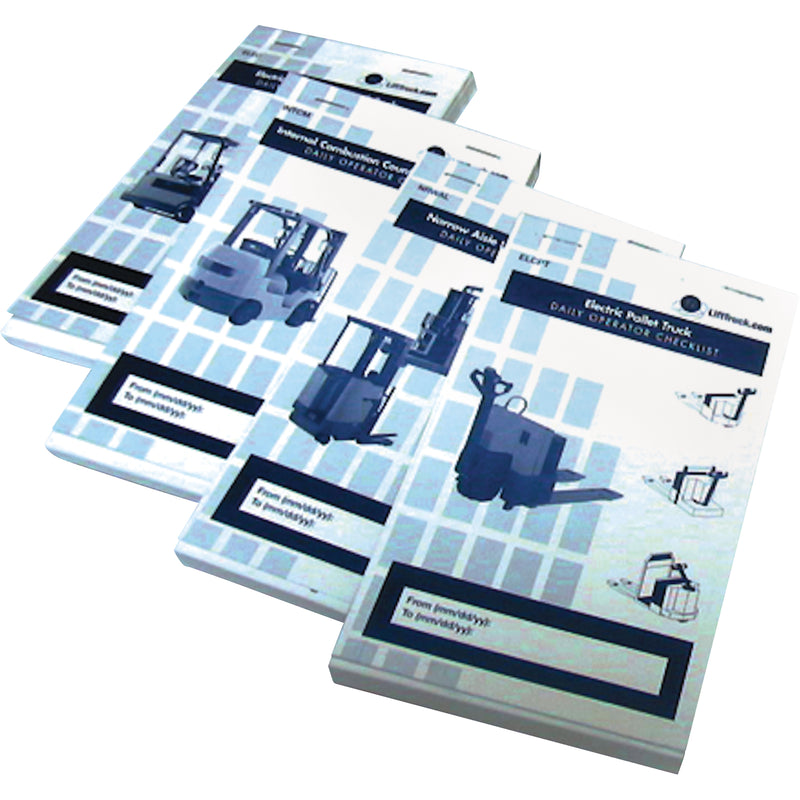 Forklift Checklist Caddy Replacement Log
