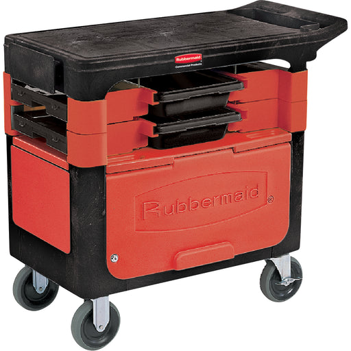 Trades Carts With Lockable Cabinet