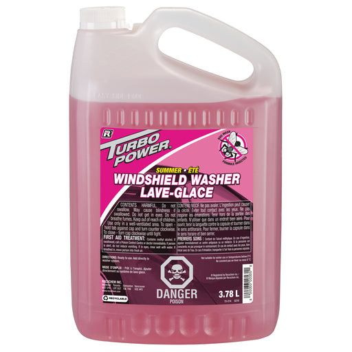 Turbo Power® Summer Bug Wash Windshield Washer Fluid