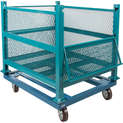 Dolly for Open Mesh Container