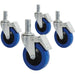 Mini 4" Casters with Locking Pin