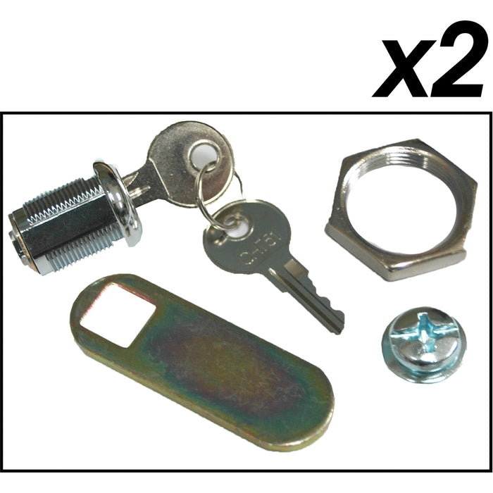 Cleaning Cart Lock & Key Assembly
