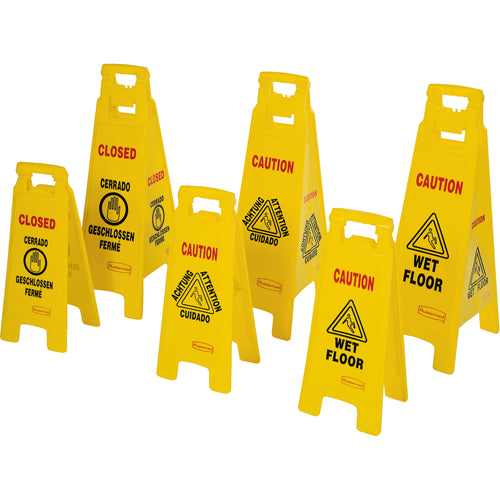 Wet Floor Safety Signs