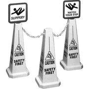 "Caution" Lamba Traffic Cones