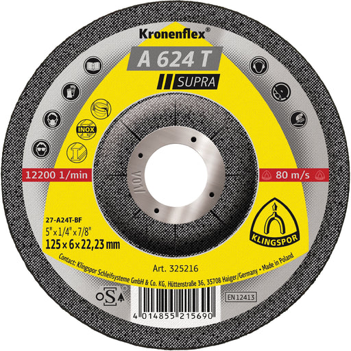 A 624 T Supra Kronenflex® Grinding Disc