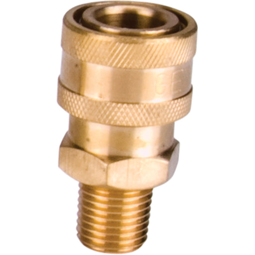 1/4" Male Brass Quick Disconnect Sockets