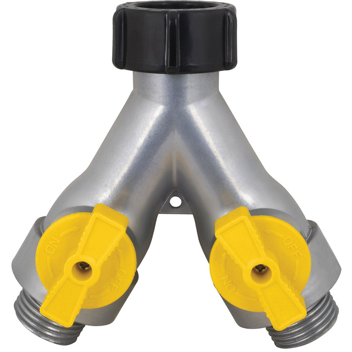 HiFlo™ Metal Hose 2-Way "Y" Connectors