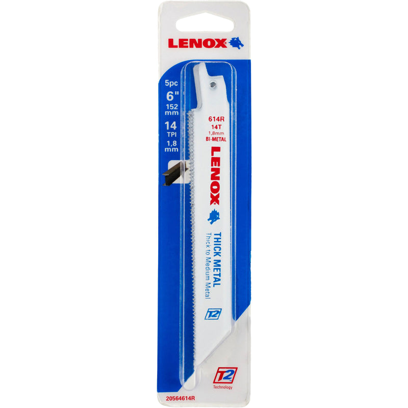 Thick Metal Reciprocating Saw Blade