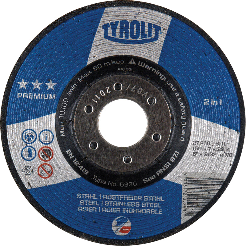 Premium 2-in-1 Grinding Wheel