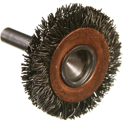 4" Circular Crimped Wire End Brushes
