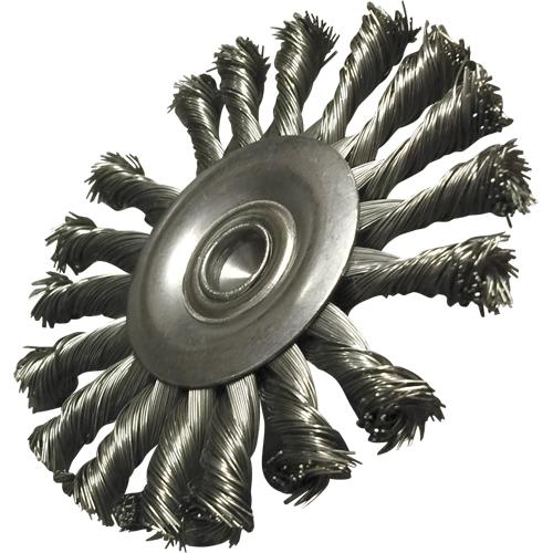 3-1/4" Circular Knotted Wire End Brushes