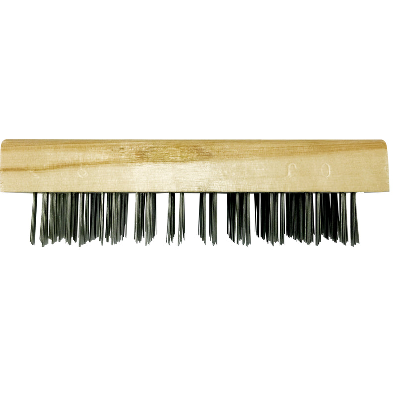 Flat Wire Butcher Block Brushes