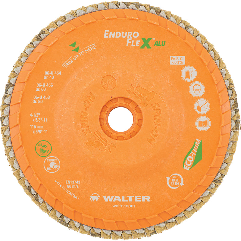 Enduro-Flex Alu™ Spin-On Flap Disc