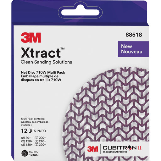 Xtract™ Cubitron™ II Net Disc 710W Assorted Pack