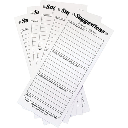 Suggestion Boxes - Suggestion Cards, 25/pkg