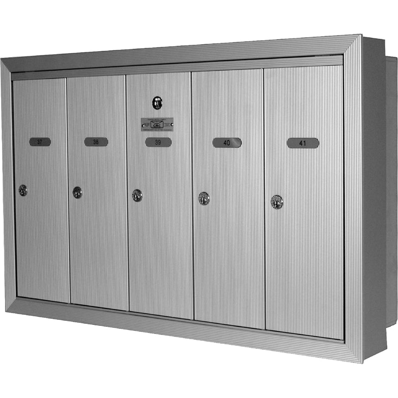 Single Deck Semi-Recessed Mailboxes