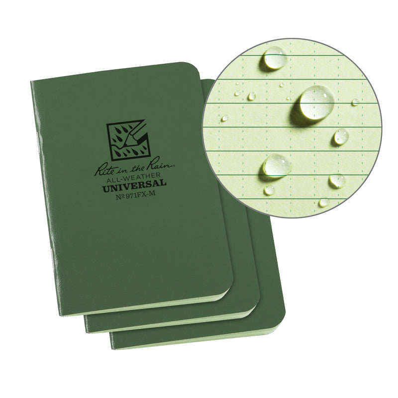 Rite in the Rain® Mini Stapled Notebook