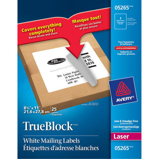 TrueBlock™ Laser Shipping Labels
