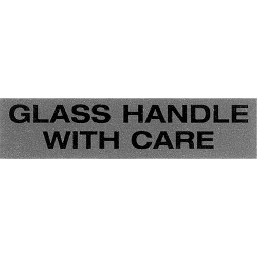 "Glass Handle with Care" Special Handling Labels