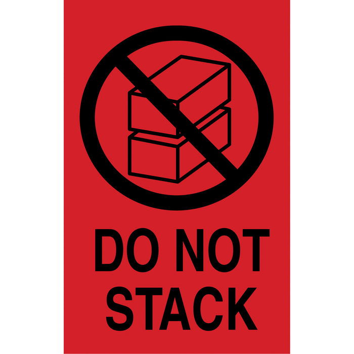 "Do Not Stack" International Shipping Labels