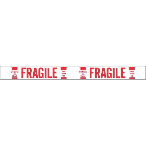 Bilingual Printed Tape – Fragile This Side Up