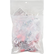 White Block Poly Bags