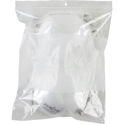 White Block Poly Bags