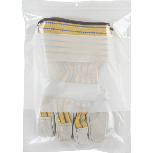 White Block Poly Bags