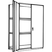 Interlok Shelving Unit