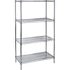 Heavy-Duty Chromate Wire Shelving
