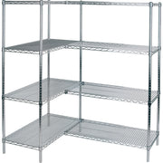 Heavy-Duty Chromate Wire Shelving