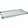 Green Epoxy Finish Wire Shelving - Shelves