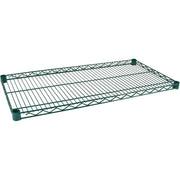 Shelf for Heavy-Duty Green Epoxy Finish Wire Shelving
