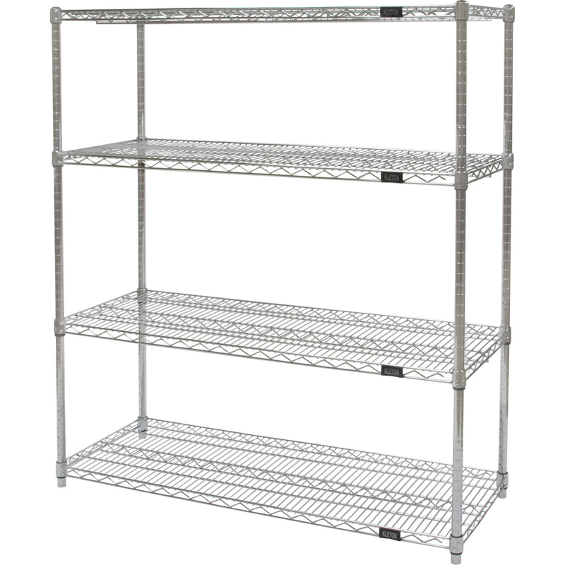 Heavy-Duty Chromate Wire Shelving