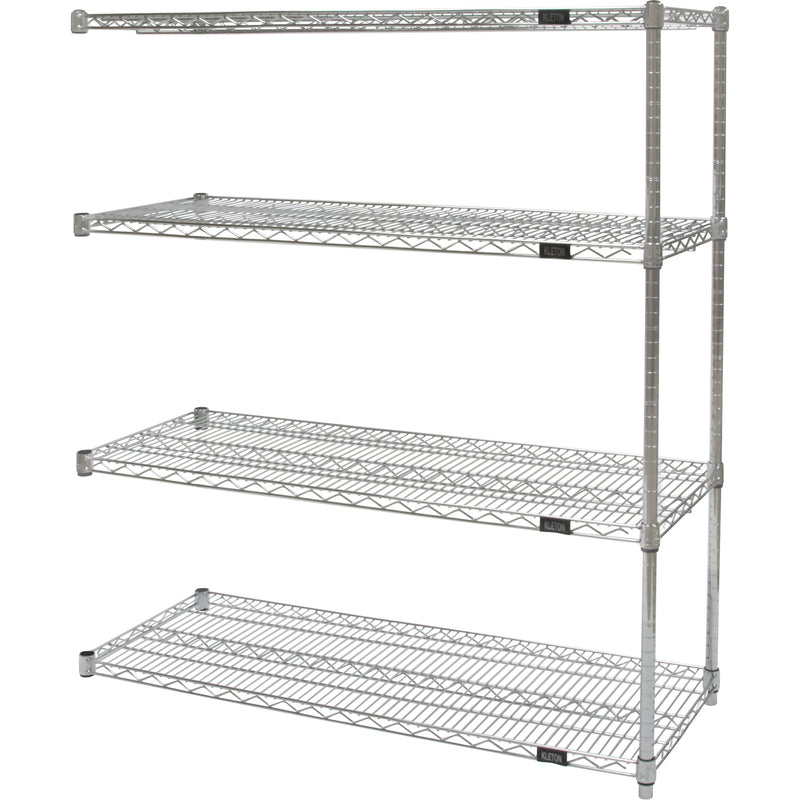 Heavy-Duty Chromate Wire Shelving