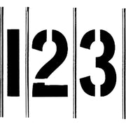 Gothic Brass Letters & Numbers Interlocking Stencils