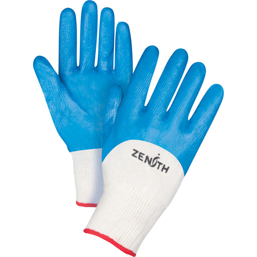 Seamless-Knit Medium-Weight Coated Gloves