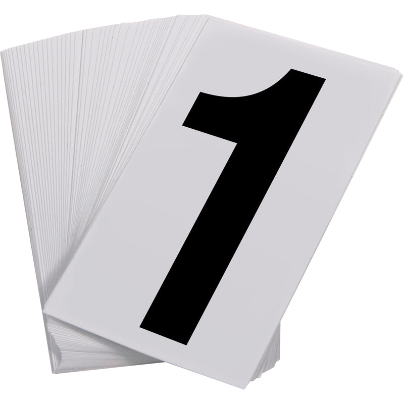 Pressure Sensitive Numbering