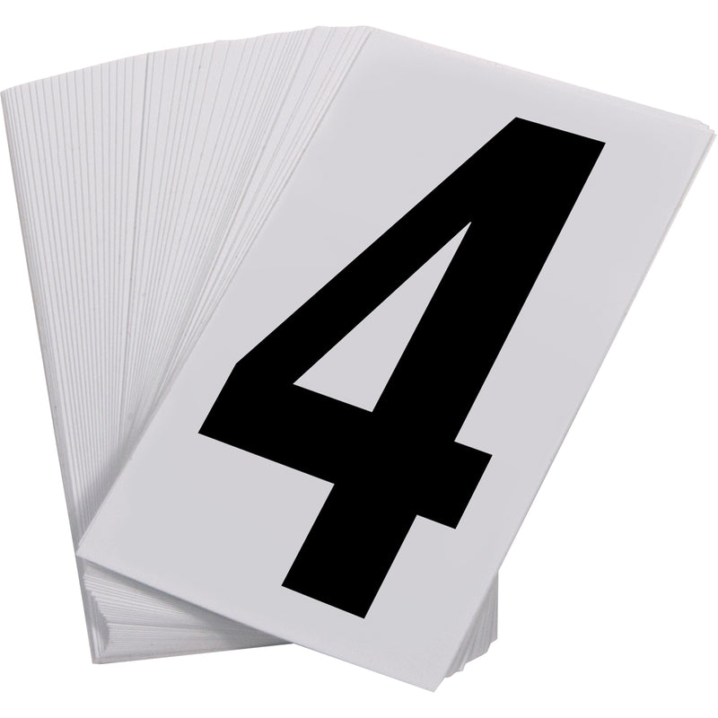 Pressure Sensitive Numbering