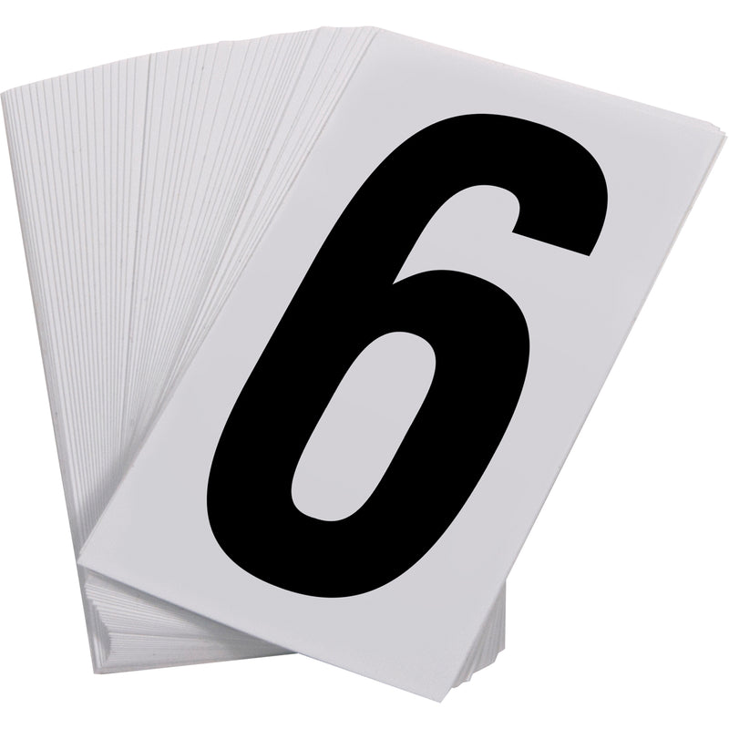Pressure Sensitive Numbering