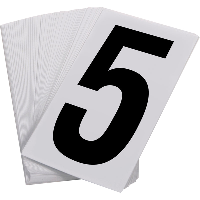 Pressure Sensitive Numbering