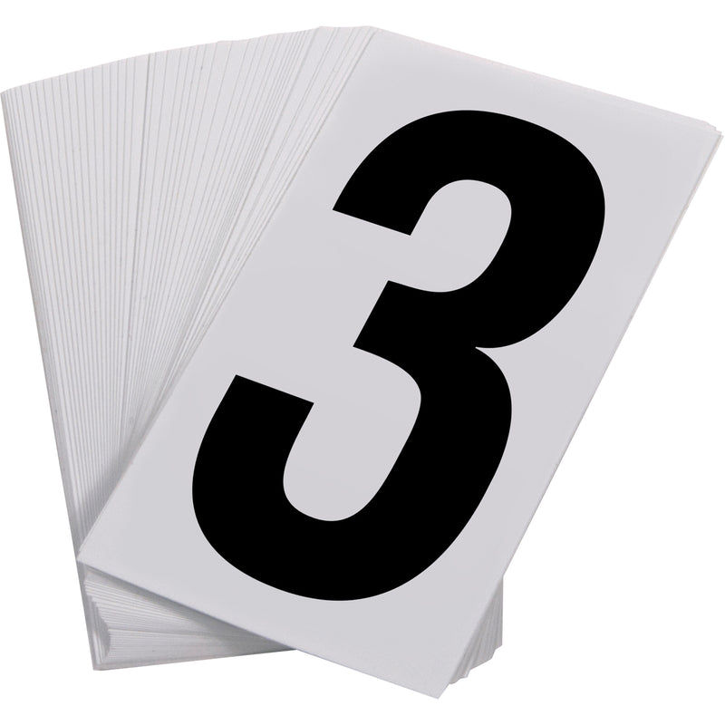 Pressure Sensitive Numbering