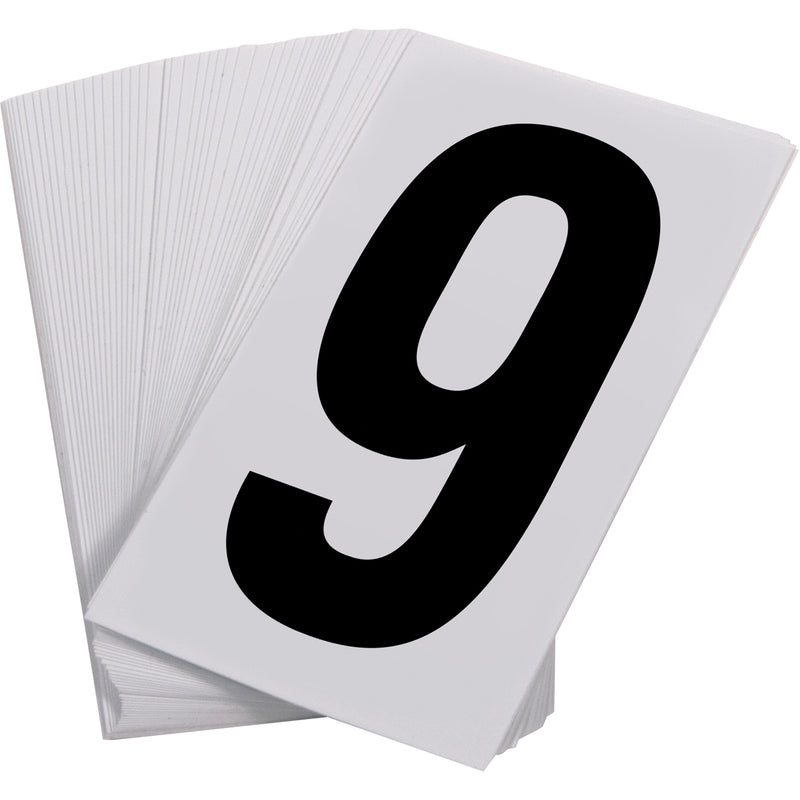 Pressure Sensitive Numbering