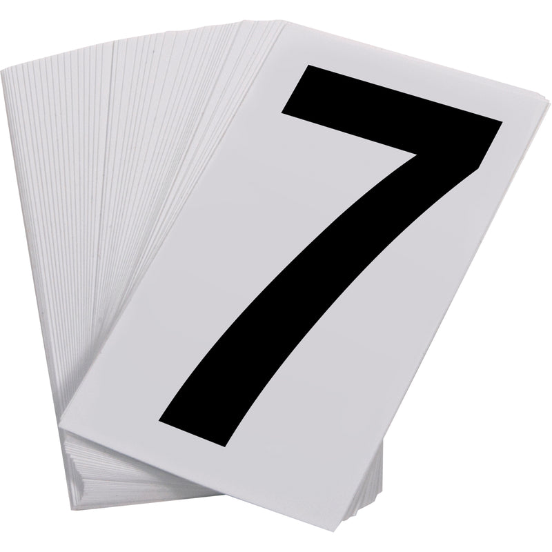 Pressure Sensitive Numbering