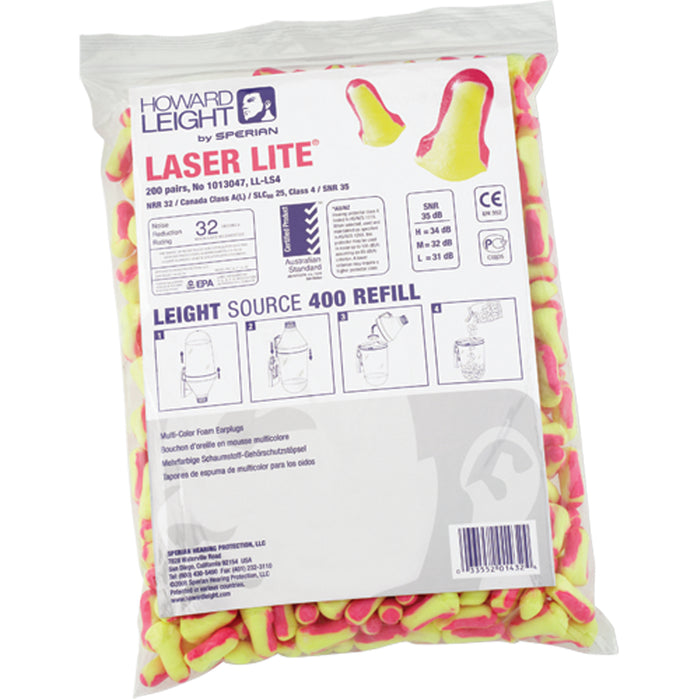 Howard Leight™ Laser Lite® Single-Use Earplugs