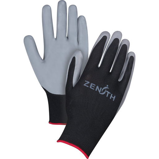 Black Coated Gloves
